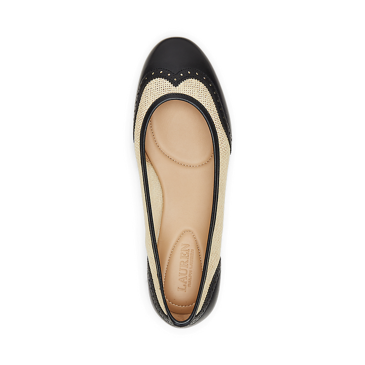 LRL Jayna Wingtip Ballet Flat/Balerinke 802961799002