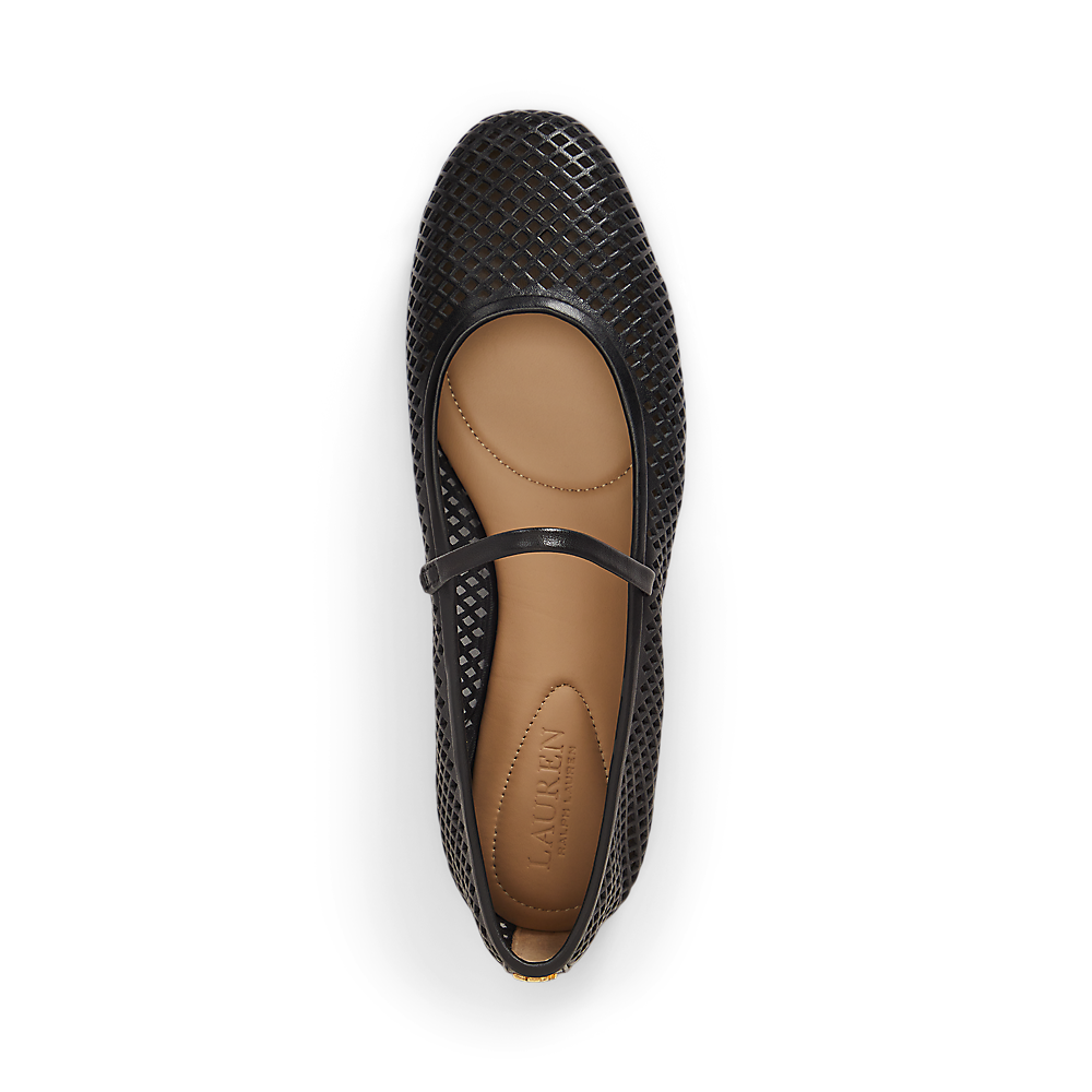 LRL Jayna Perforated Leather Mary Jane Flat/Balerinke 802P04176001