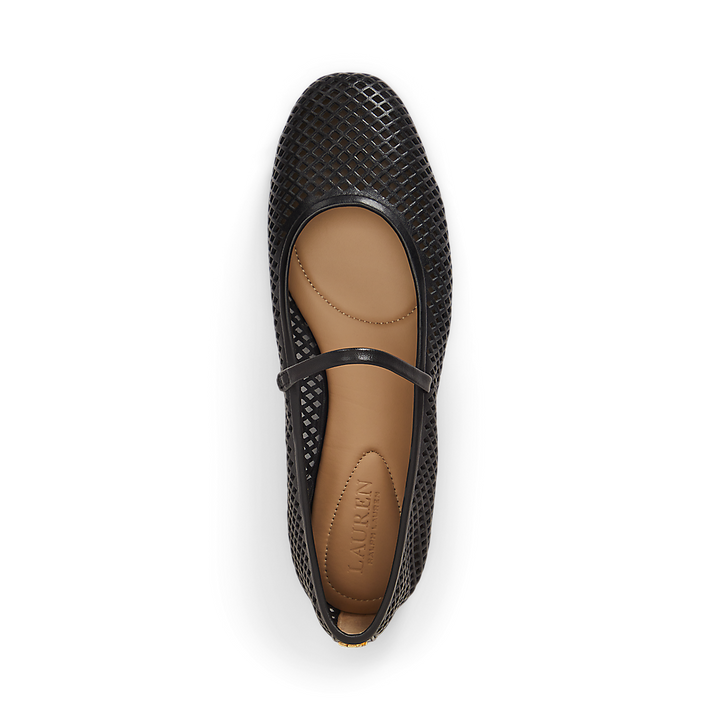 LRL Jayna Perforated Leather Mary Jane Flat/Balerinke 802P04176001