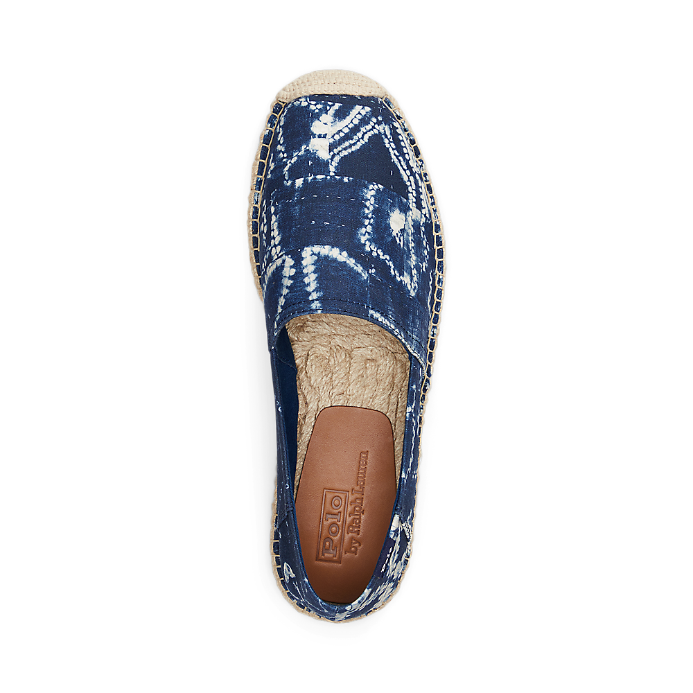 PRL Cevio Scenic-Print Canvas Espadrille/Espadrile 803961285001