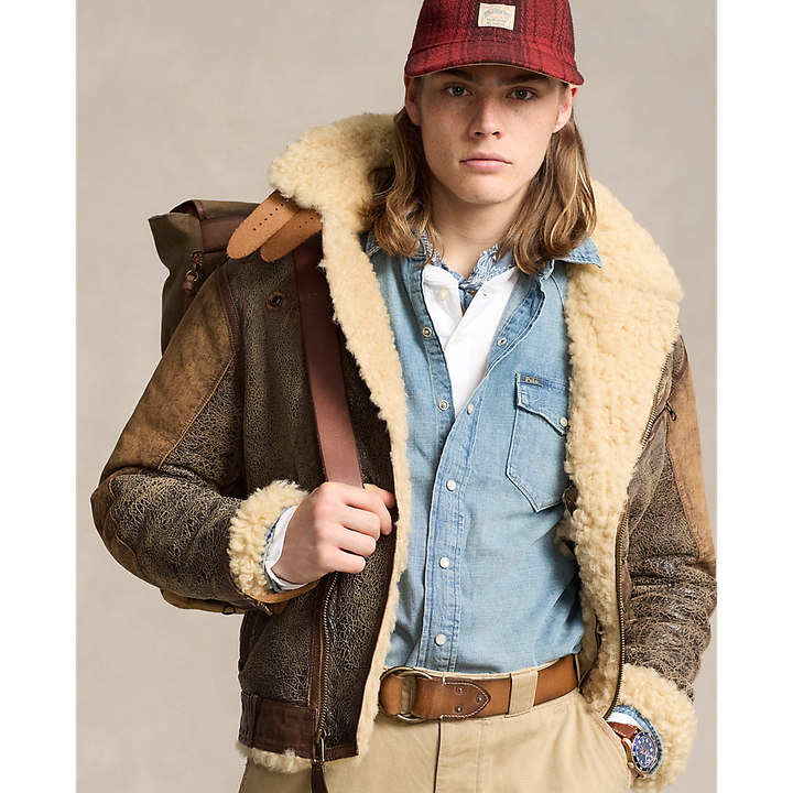PRL Slub Denim Western Shirt/Košulja 710703936001
