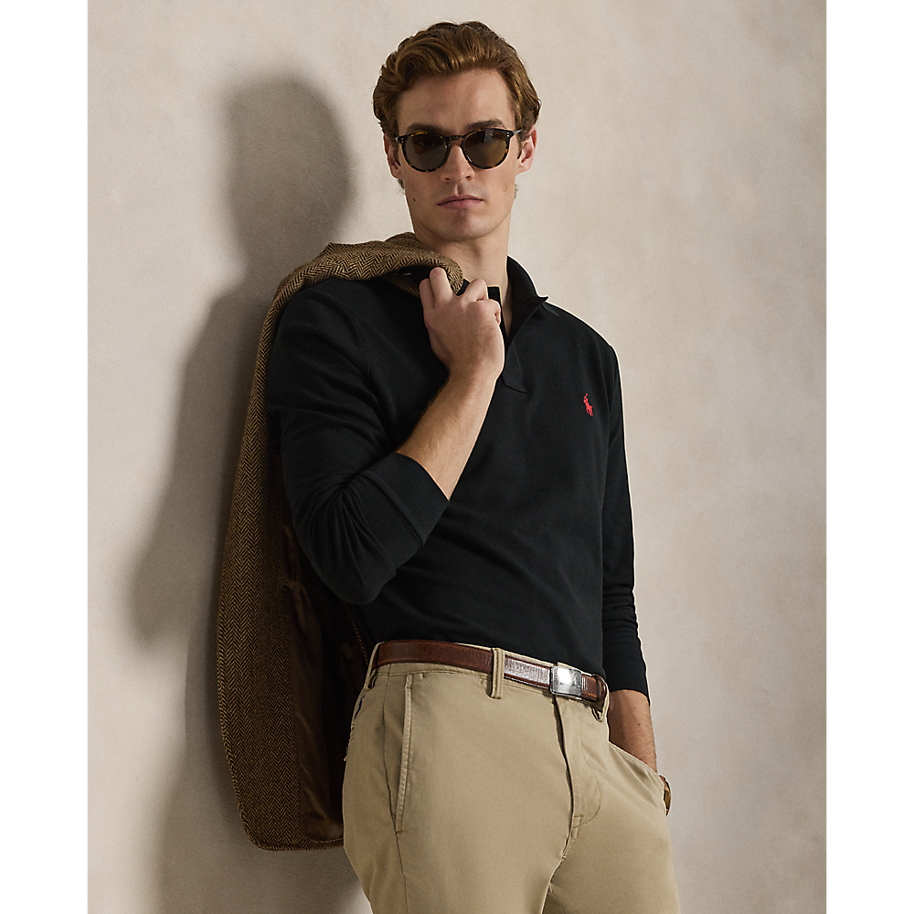 PRL Custom Slim Fit Mesh Polo Shirt/Polo majica 710680790045