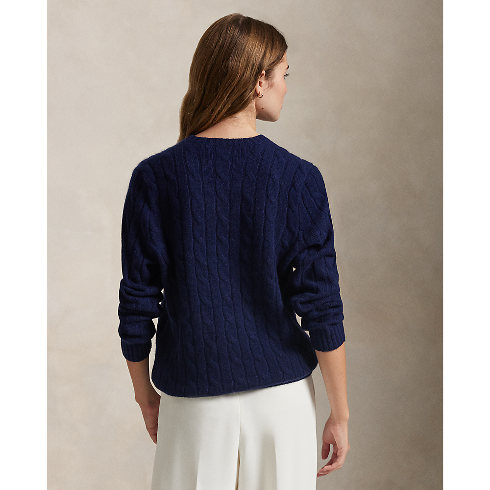 PRL The Iconic Cable-Knit Cashmere Jumper/Pulover 710876728008