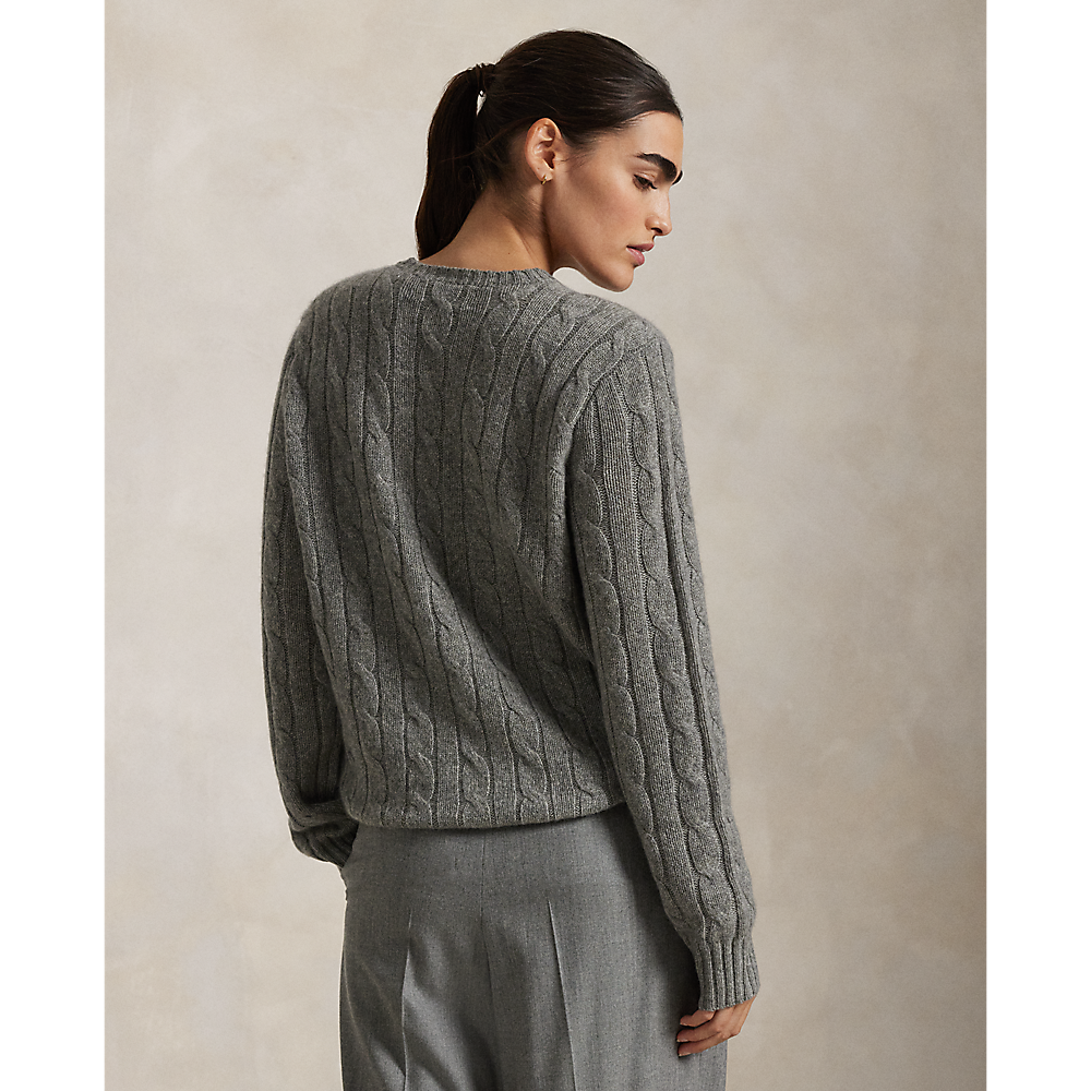 PRL The Iconic Cable-Knit Cashmere Jumper/Pulover 710876728009