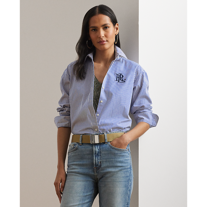 LRL Relaxed Fit Striped Stretch Cotton Shirt/Košulja 200932539001