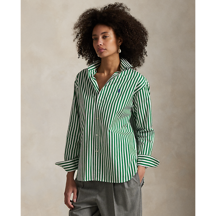 PRL Relaxed Fit Striped Cotton Shirt/Košulja 211910743029