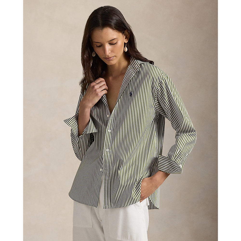 PRL Relaxed Fit Striped Cotton Shirt/Košulja 211910743503