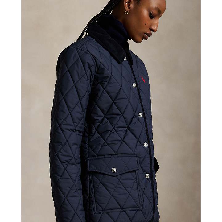 PRL Corduroy-Trim Quilted Barn Jacket/Jakna 211965336002