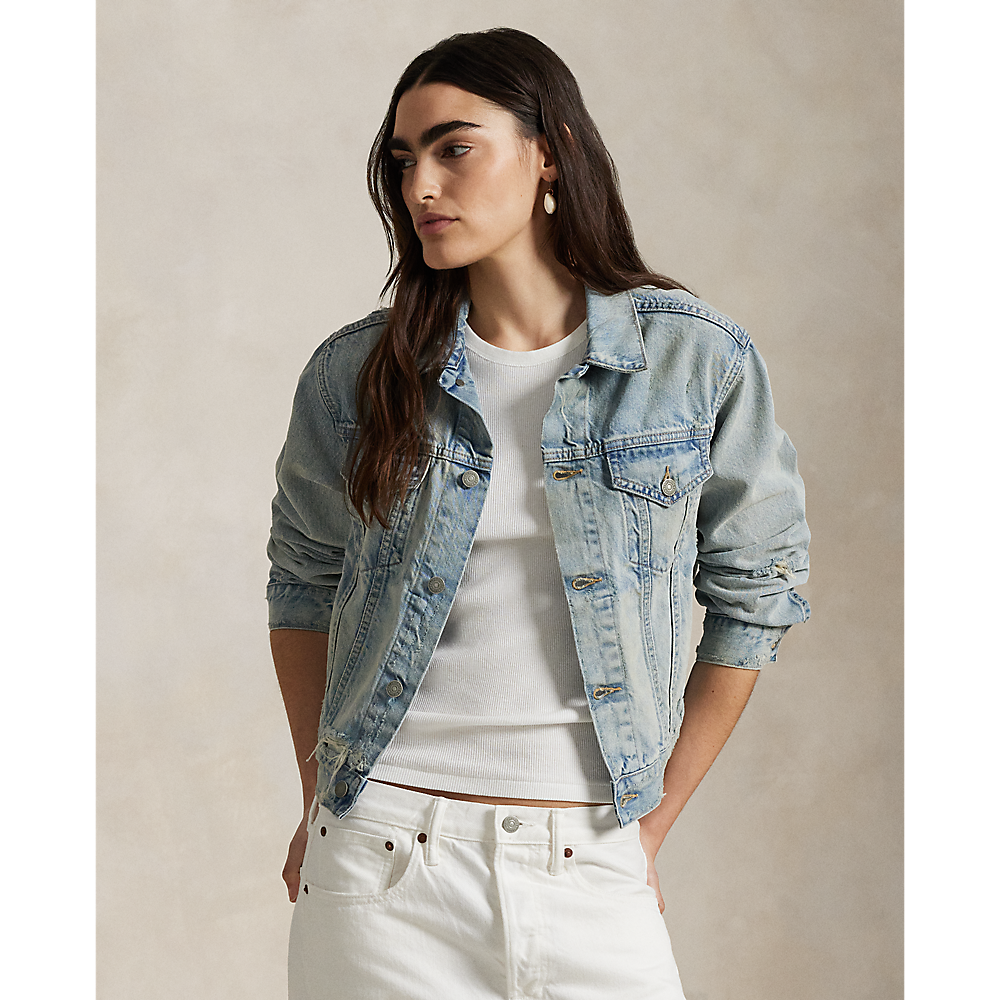 PRL Denim Trucker Jacket/Jakna 211969393001