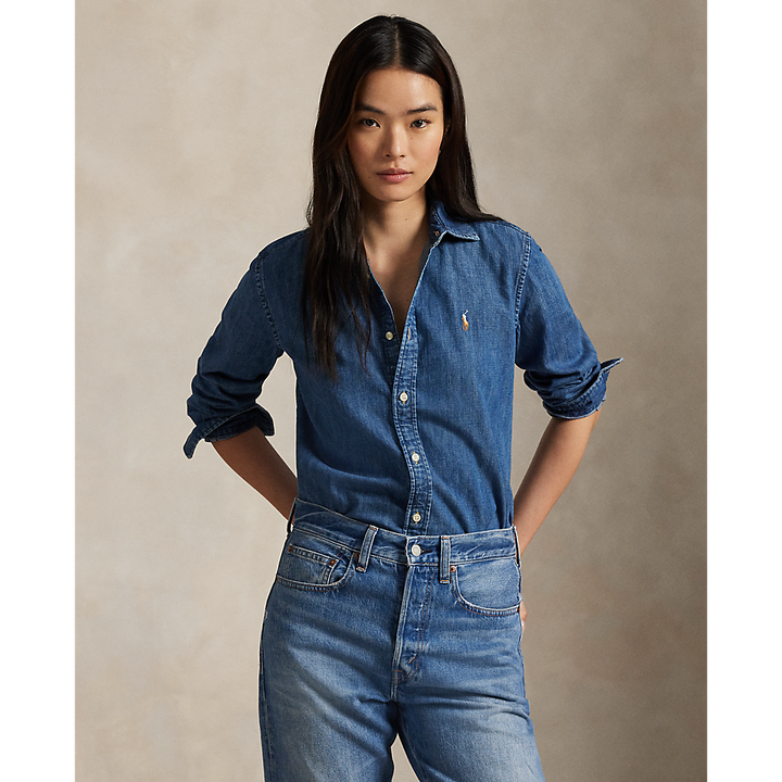 PRL Slim Fit Denim Shirt/Košulja 211969458001
