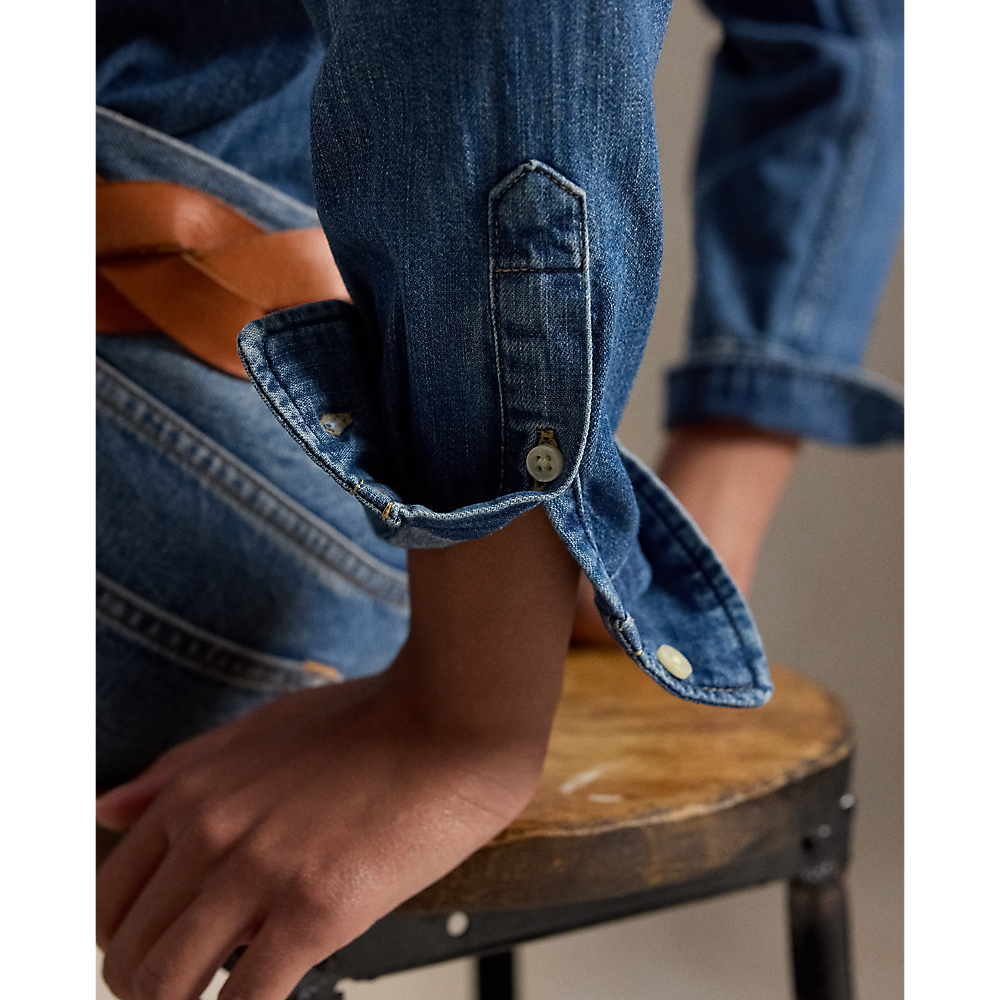 PRL Slim Fit Denim Shirt/Košulja 211969458001
