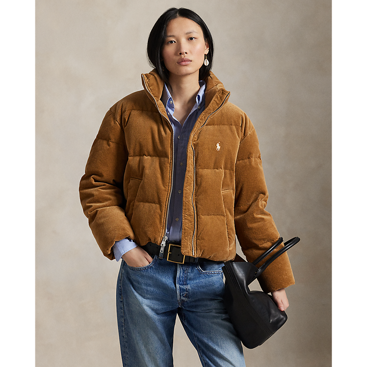 PRL Quilted Corduroy Down Jacket/Jakna 211971178002