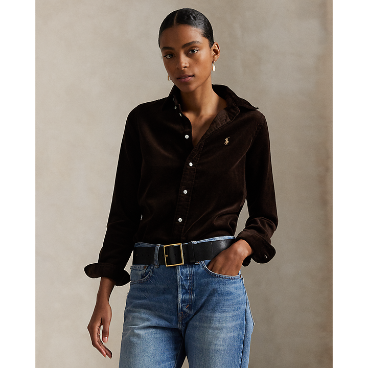 PRL Stretch Slim Fit Cotton Corduroy Shirt/Košulja 211971526002
