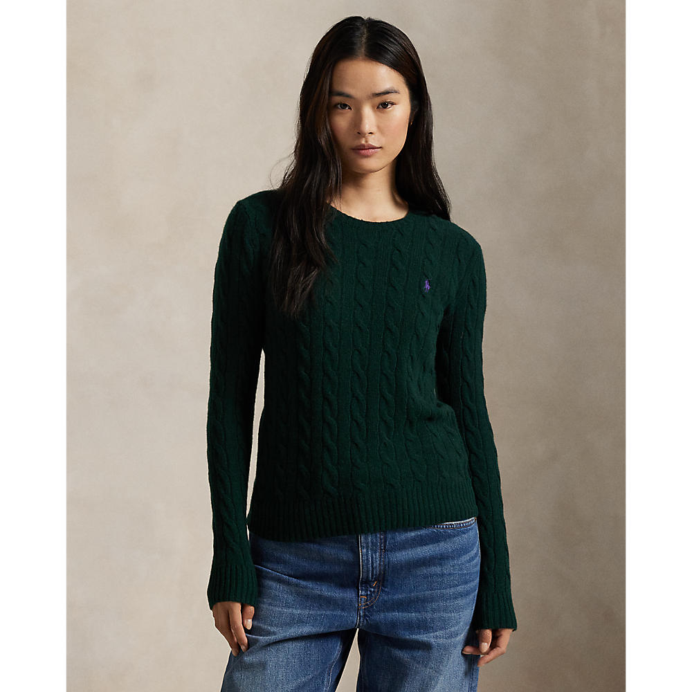 PRL Cable Wool-Cashmere Crewneck Jumper/Pulover 211971865009