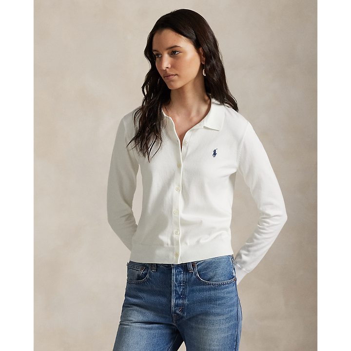 PRL Polo-Collar Buttoned Cardigan/Pulover 211972110002