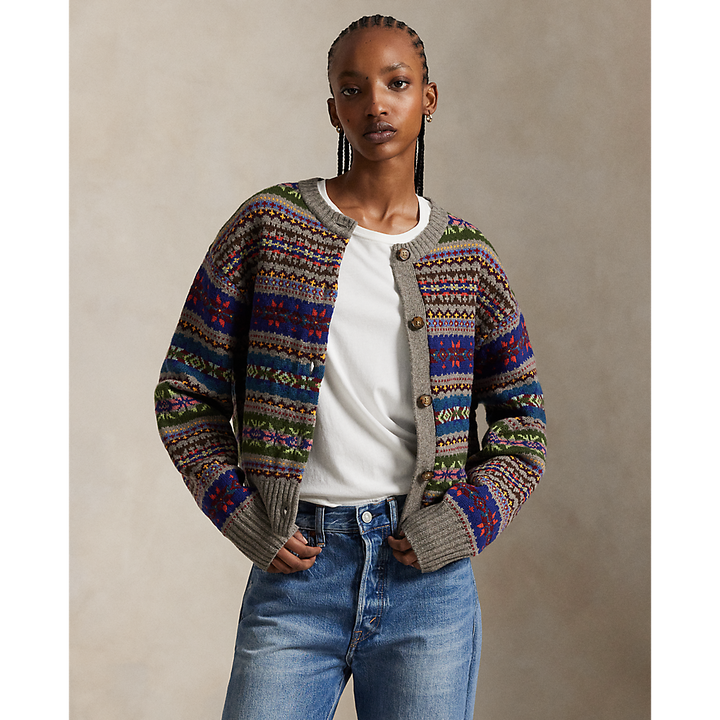 PRL Fair Isle Buttoned Cardigan/Pulover 211972164001