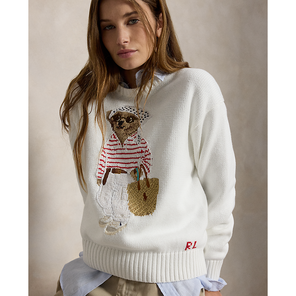 PRL Polo Bear Crewneck Sweater/ Pulover 211A12723001