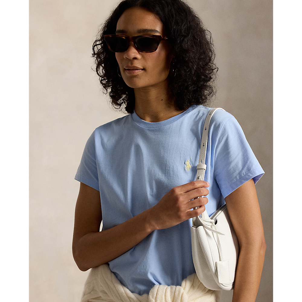 PRL Classic Fit Cotton Jersey Crewneck Tee/Majica 211B14605019