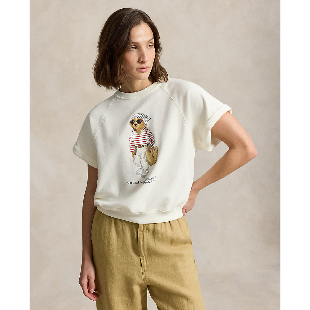 PRL Polo Bear Fleece Short-Sleeve Sweatshirt/Majica 211B20069001