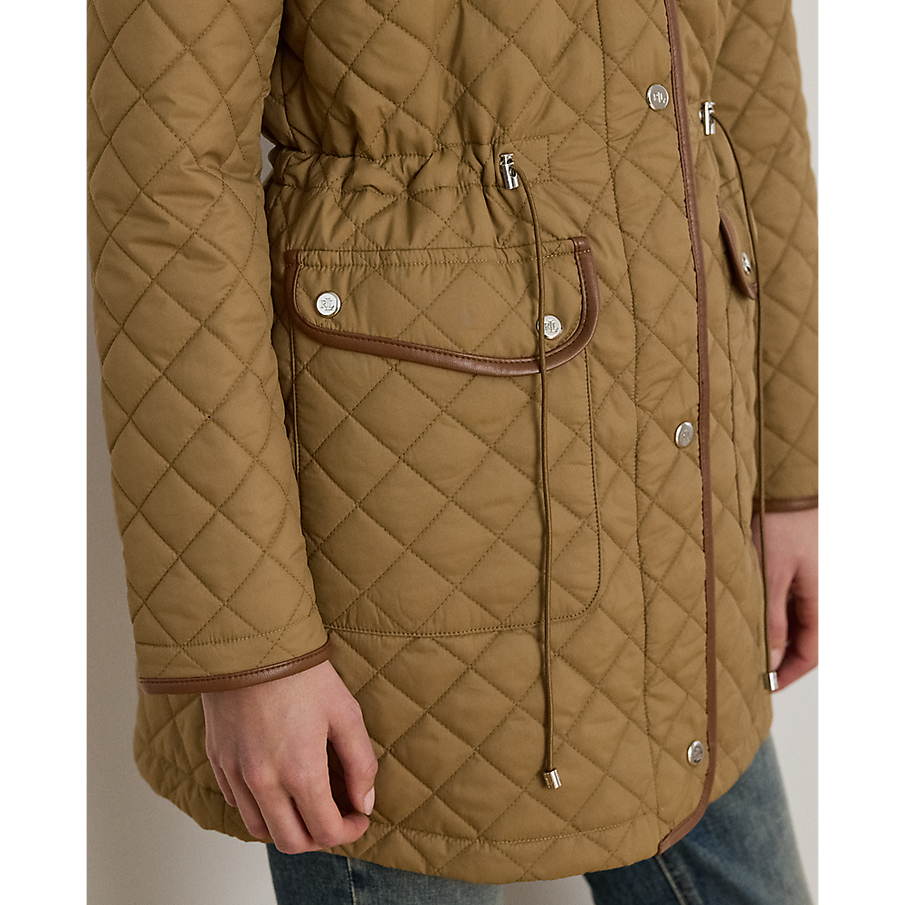 LRL Crest-Patch Diamond-Quilted Anorak/Jakna 297979534002