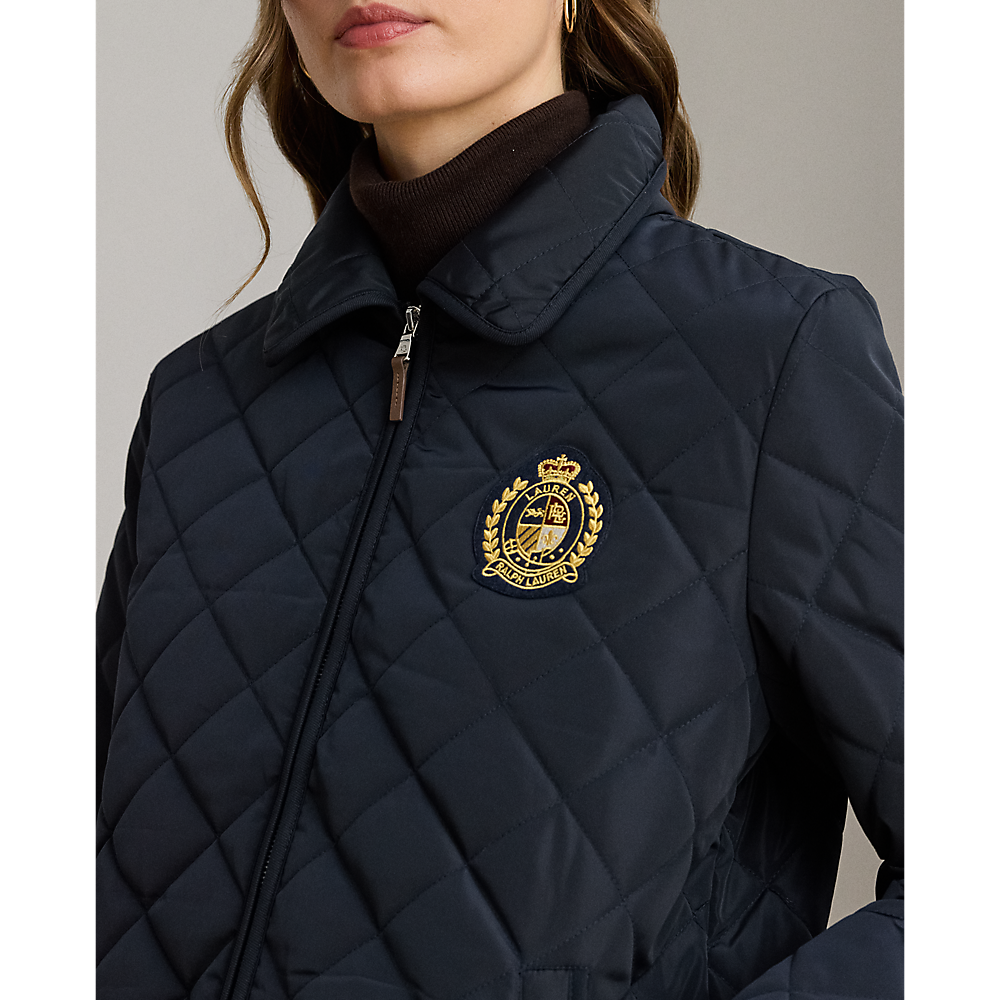 LRL Crest-Patch Diamond-Quilted Jacket/Jakna 297979539004