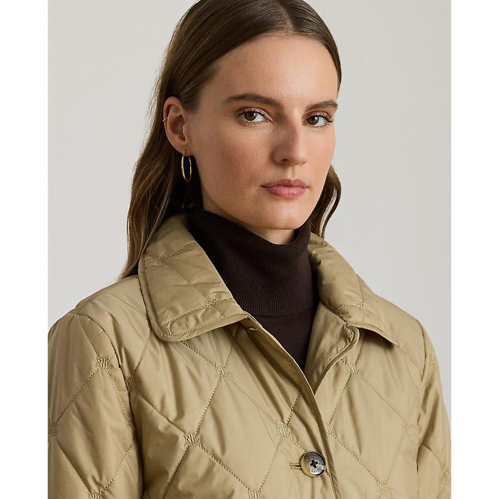 LRL Logo Quilted Down Long Coat/Jakna 297980103002