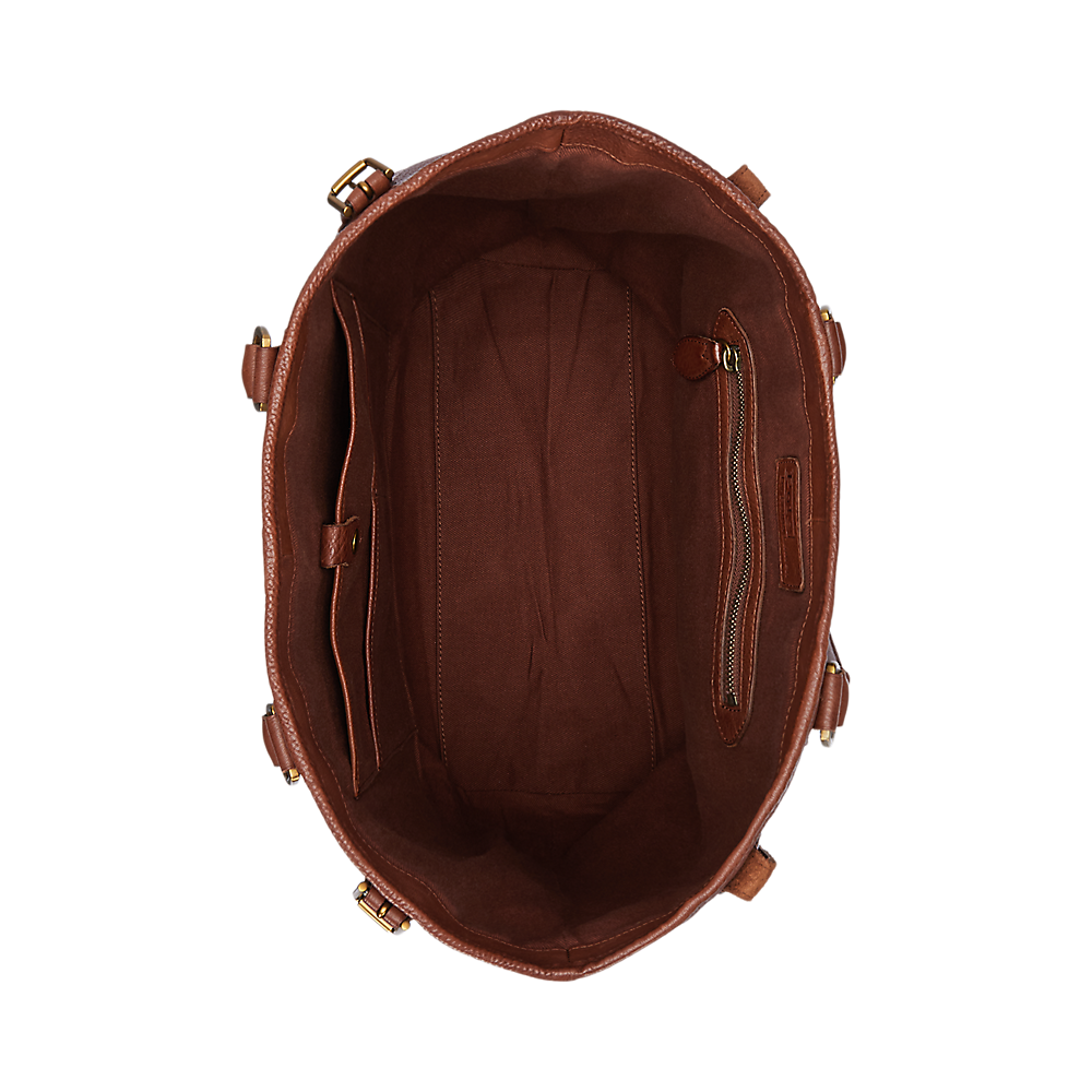 PRL Heritage Leather Tote/Torba 405946032001