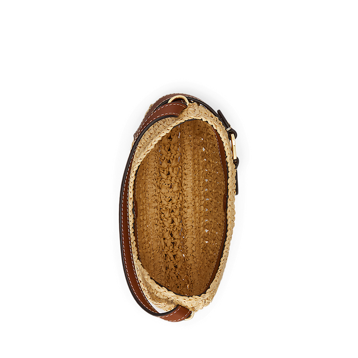 LRL Small Woven Straw Tasha Crossbody Bag/Torba 431982191001