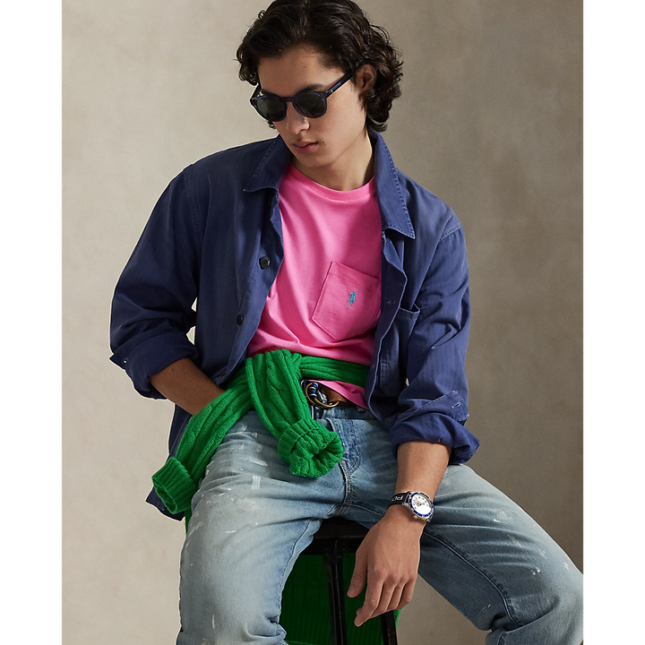 PRL Custom Slim Fit Jersey Crewneck T-Shirt/Majica 710671438511
