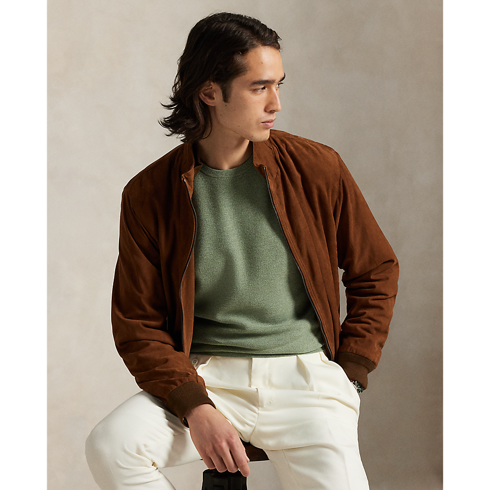 PRL Mesh-Knit Cotton Crewneck Jumper/Pulover 710918163522