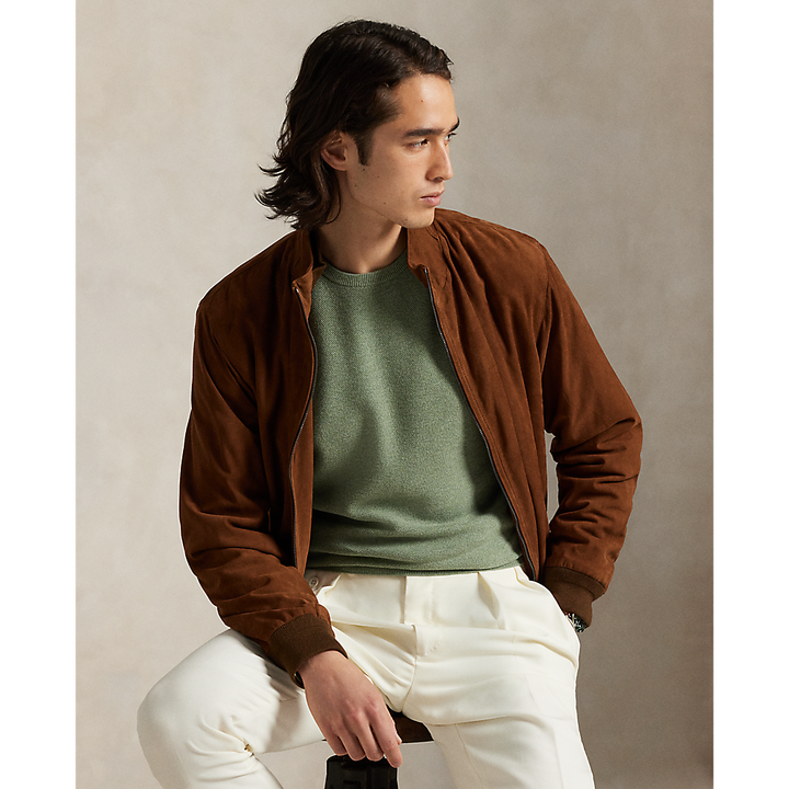 PRL Mesh-Knit Cotton Crewneck Jumper/Pulover 710918163522