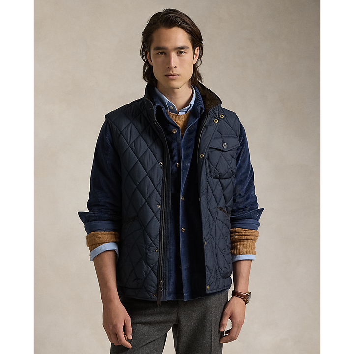 PRL The Beaton Quilted Utility Gilet/Prsluk 710940375001