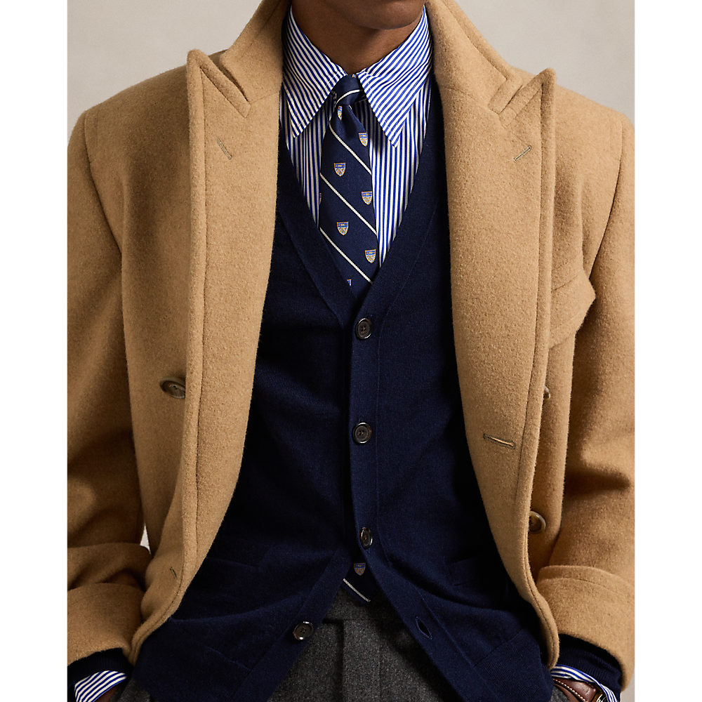 PRL Slim Fit Washable Wool V-Neck Cardigan /Pulover 710946144001