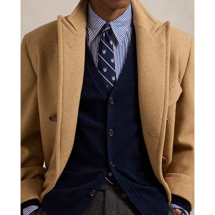 PRL Slim Fit Washable Wool V-Neck Cardigan /Pulover 710946144001