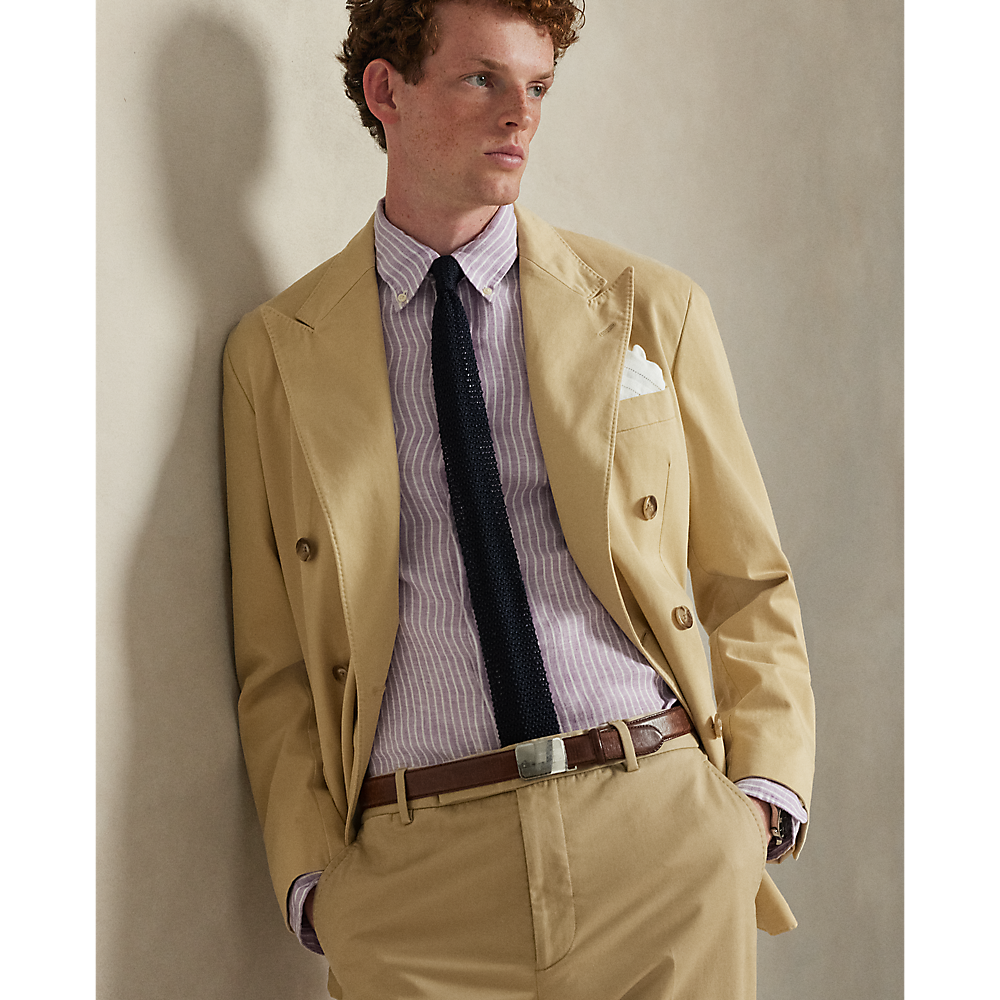 PRL Custom Fit Striped Linen Shirt/Košulja 710B15594003