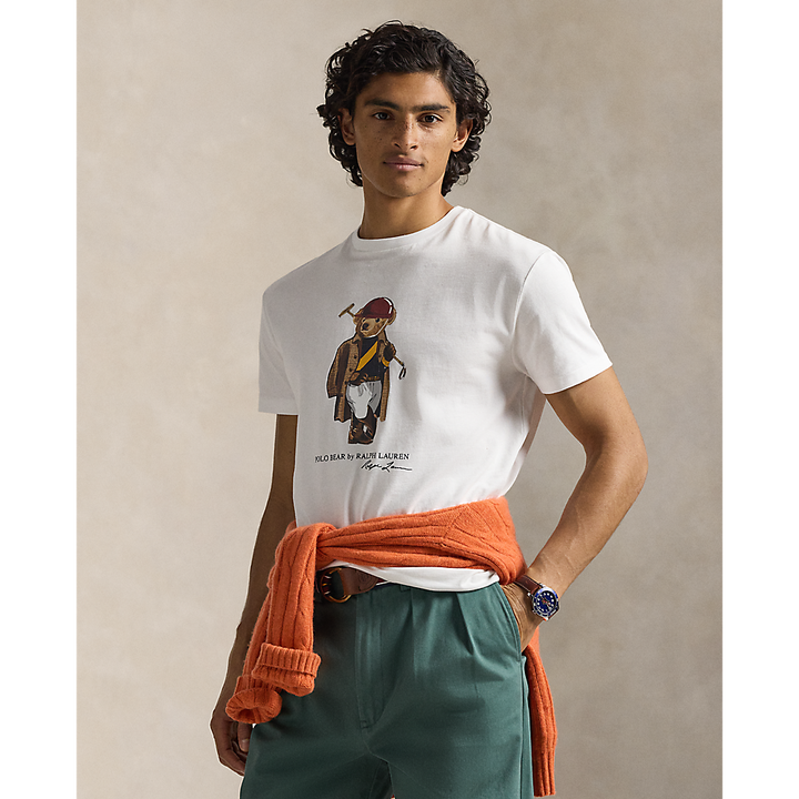 PRL Custom Slim Fit Polo Bear T-Shirt/Majica 710B16611001