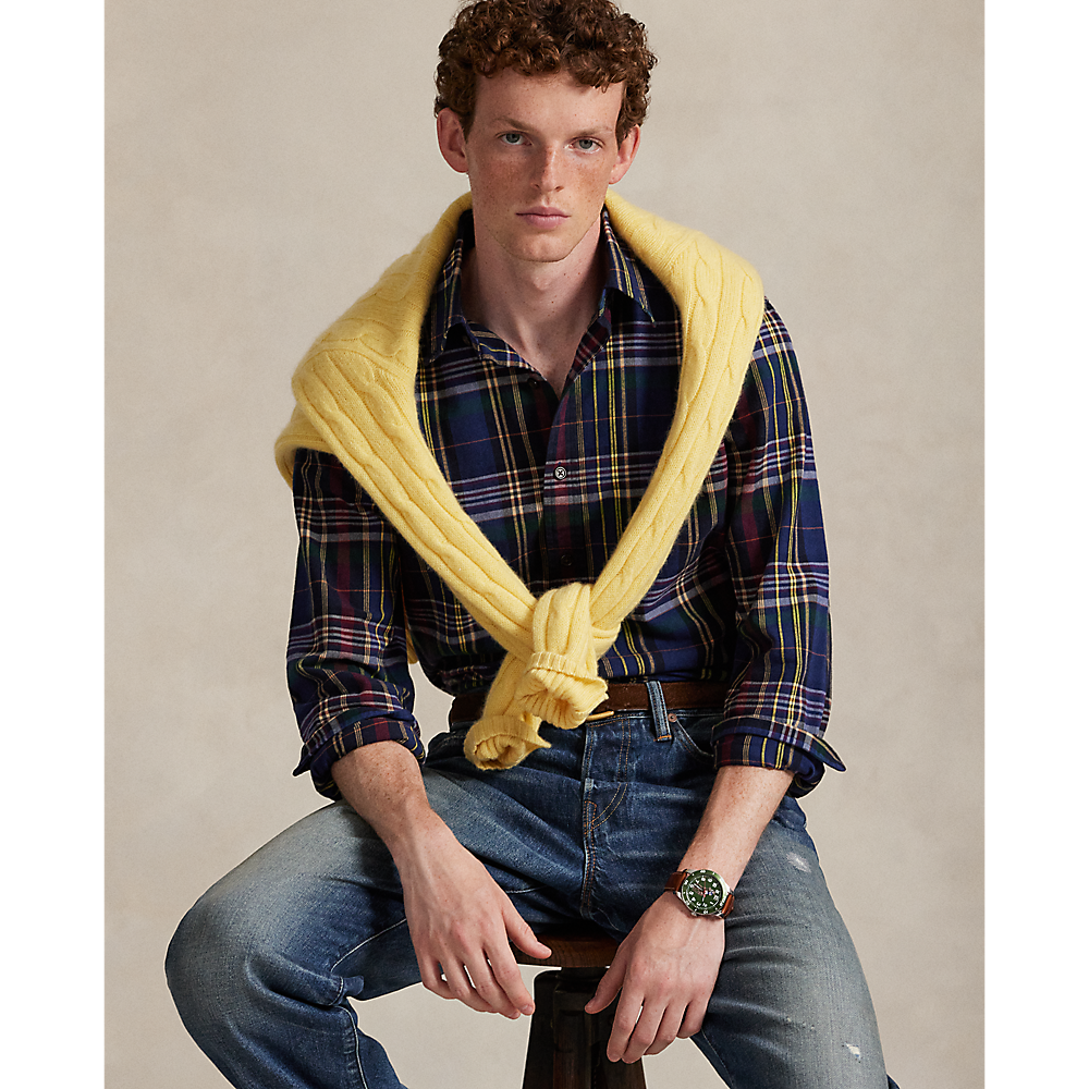 PRLCustom Fit Plaid Oxford Shirt/Košulja 710P00524001