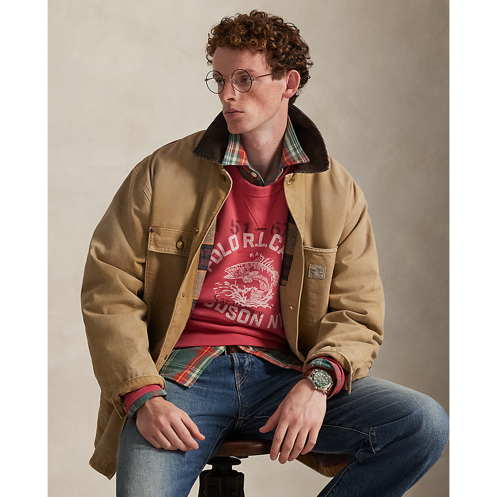 PRL Vintage Fit Fleece Graphic Sweatshirt/Duks 710P05436001