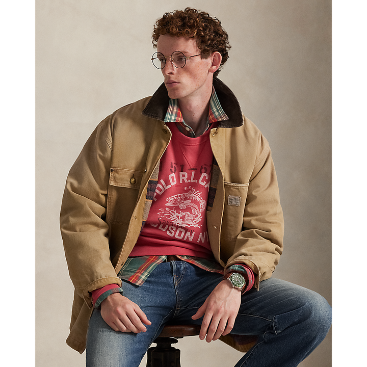 PRL Vintage Fit Fleece Graphic Sweatshirt/Duks 710P05436001