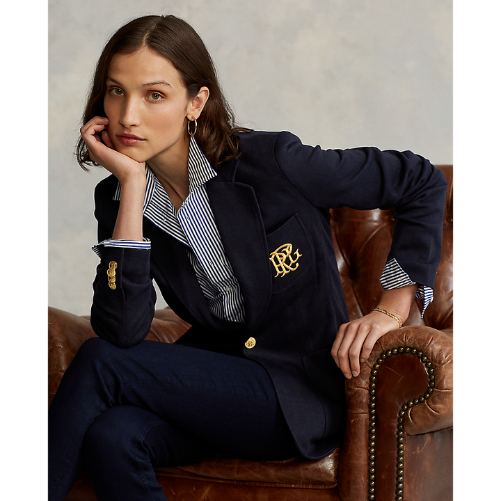 PRL Double-Knit Jacquard Blazer/Sako 211795348002