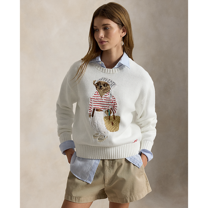 PRL Polo Bear Crewneck Sweater/ Pulover 211A12723001