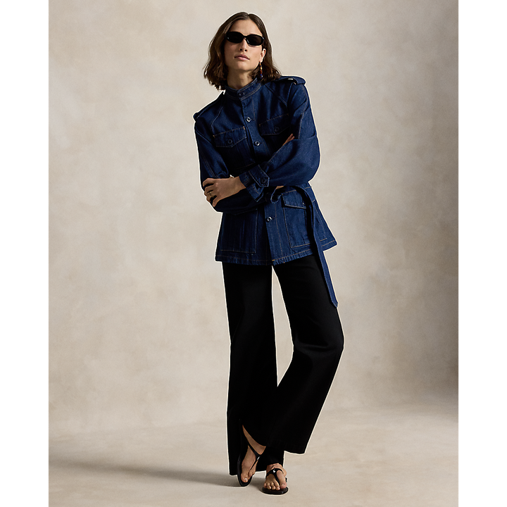 PRL Belted Denim Utility Jacket/Jakna 211A96316001