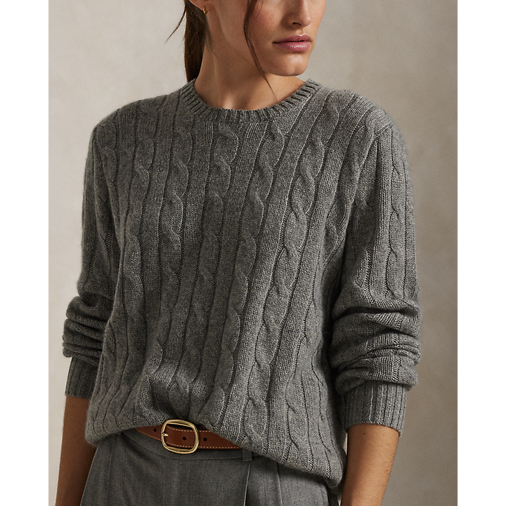 PRL The Iconic Cable-Knit Cashmere Jumper/Pulover 710876728009