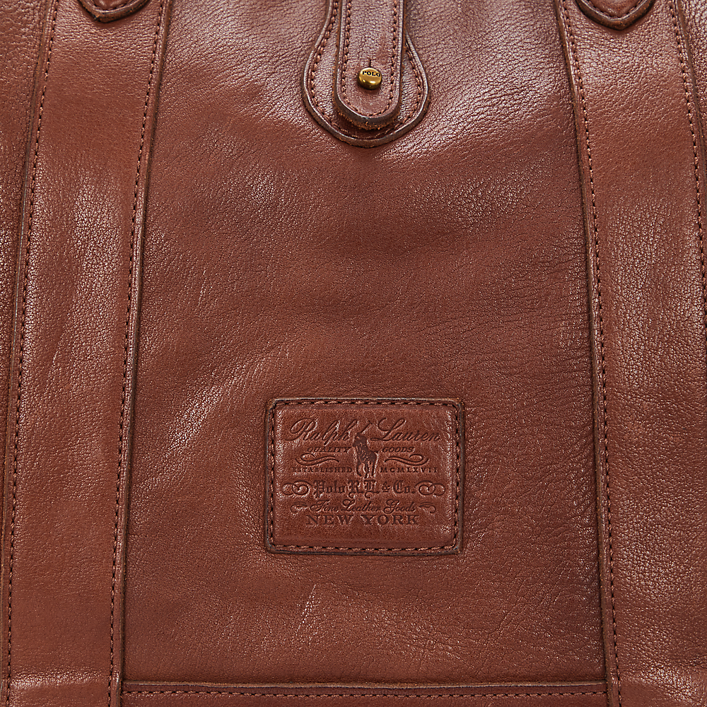PRL Heritage Leather Tote/Torba 405946032001
