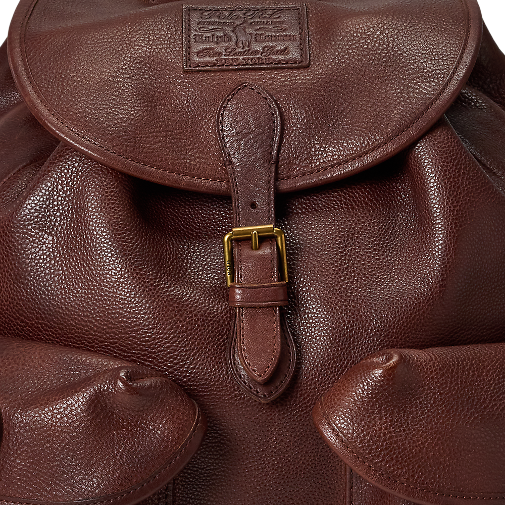 PRL Heritage Leather Backpack/Ruksak 405946036001