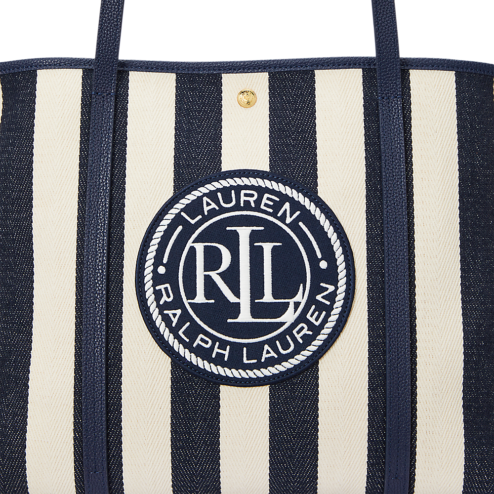 LRL Striped Herringbone Large Emerie Tote/Torba 431956937001