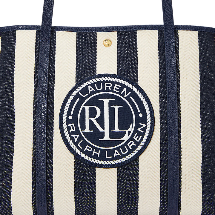 LRL Striped Herringbone Large Emerie Tote/Torba 431956937001