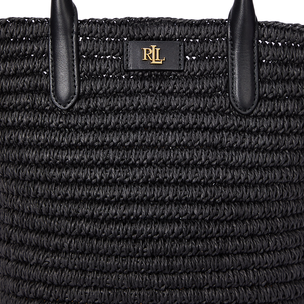 LRL Woven Straw Medium Brie Tote Bag/Torba 431962120002