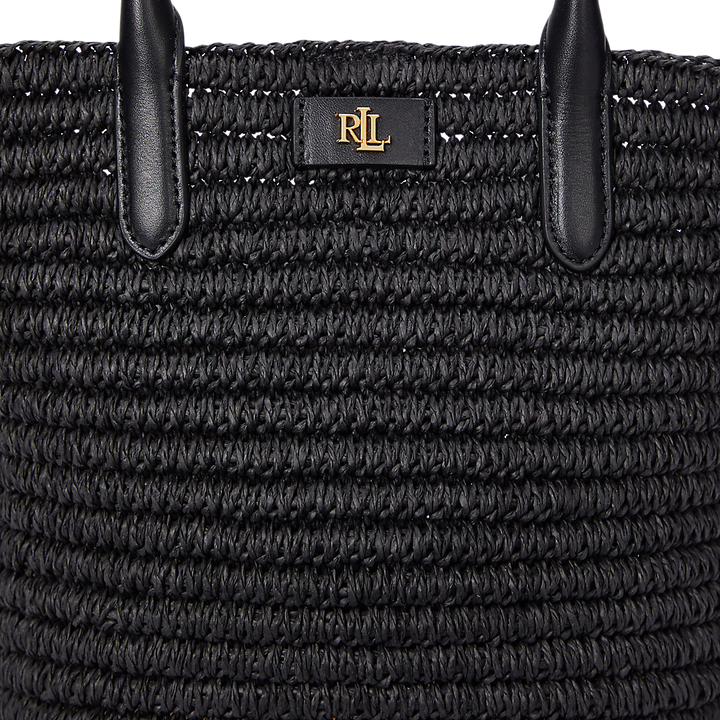 LRL Woven Straw Medium Brie Tote Bag/Torba 431962120002