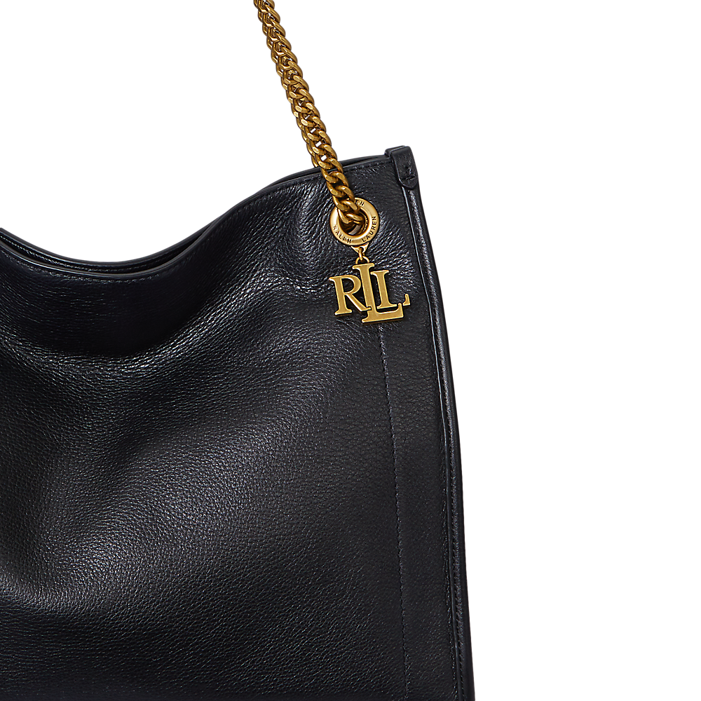 LRL Pebbled Leather Large Bradley Tote Bag/Torba 431969352002